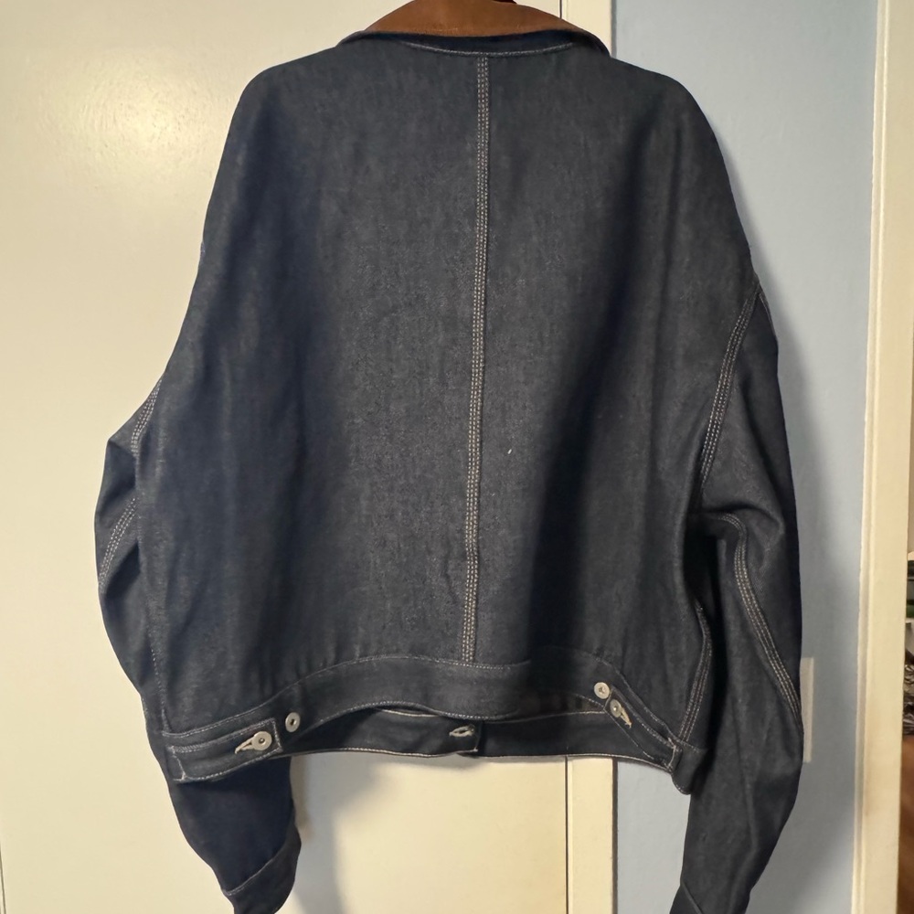 Yeezy gap denim jacket size large